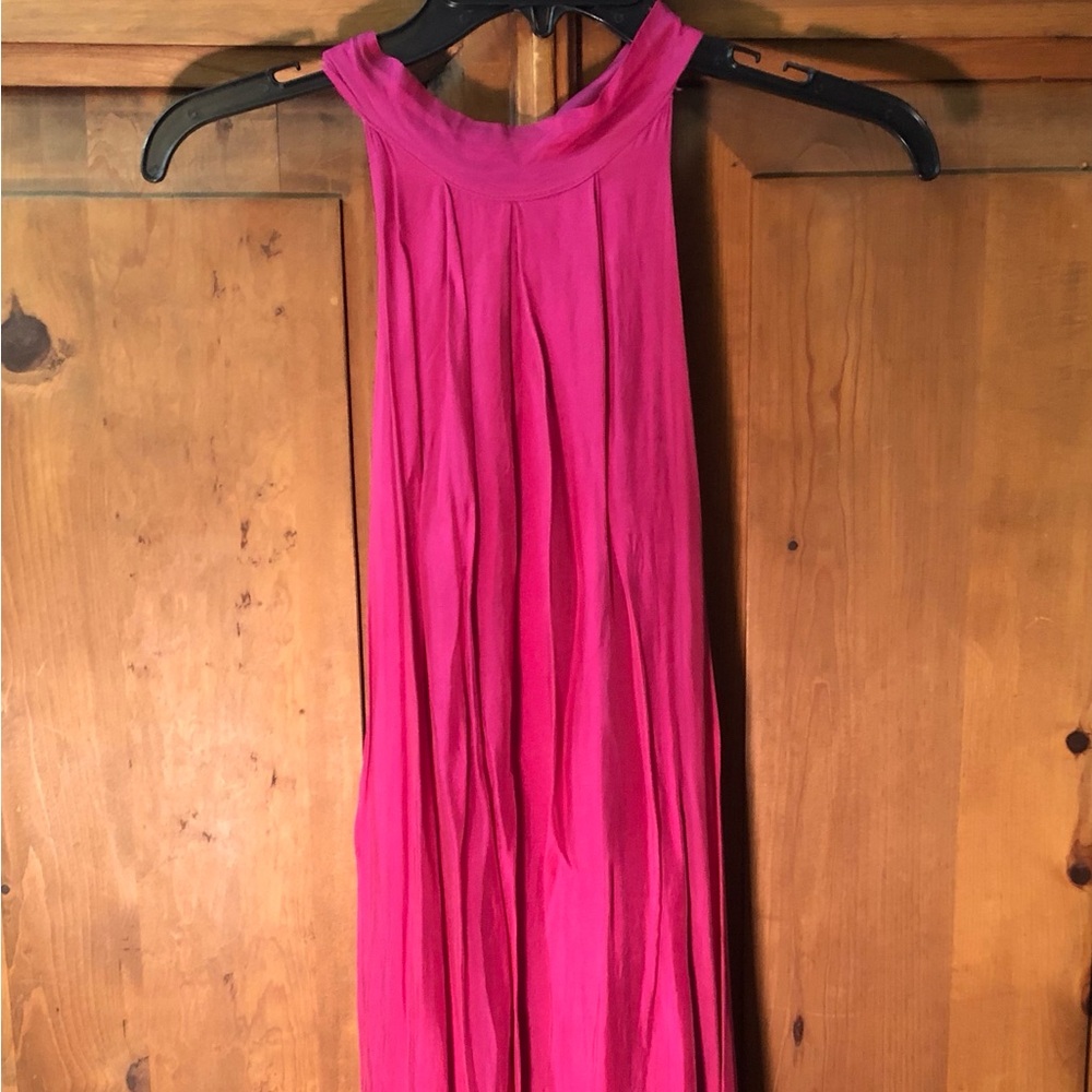 Elegant Pink Maxi Dress